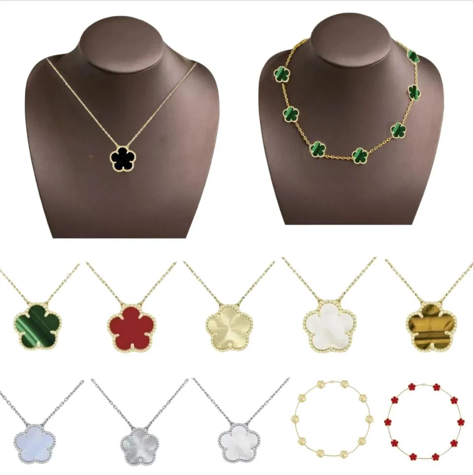 Designer 15mm Clover Green Clover Necklace For Women... From Shipin09 ...