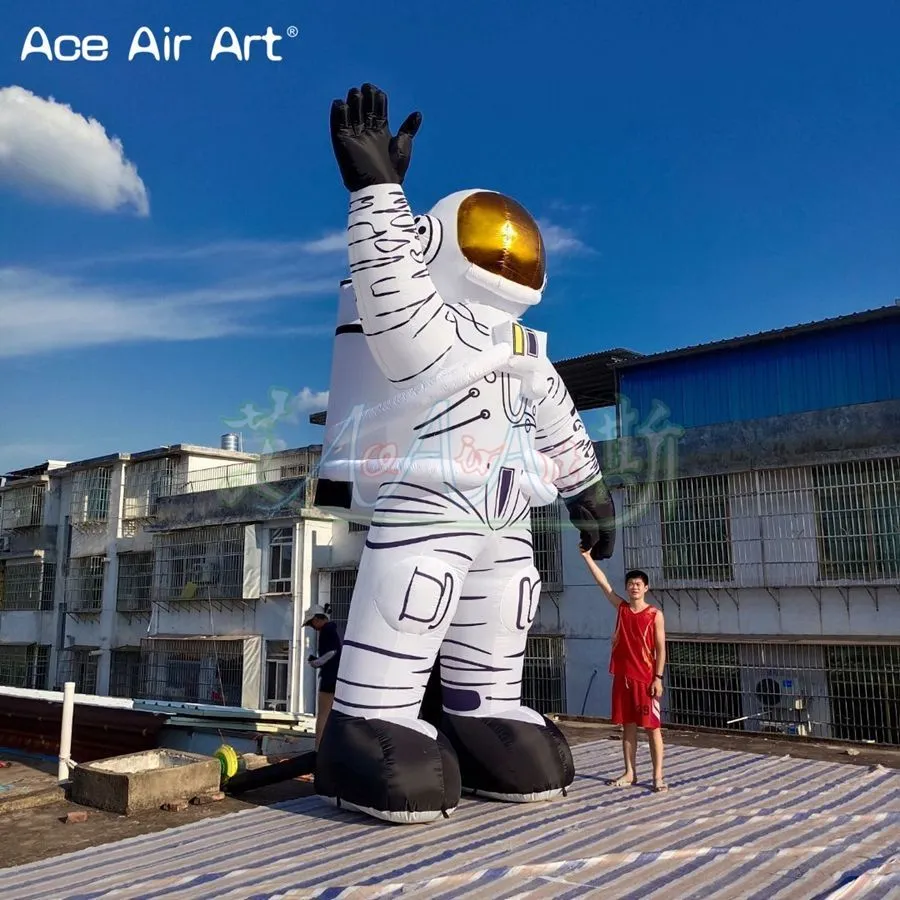 Spaceman Santa Inflatable Wholesale Giant Inflatable Astronaut Outdoor... From Inflatable_mall ...