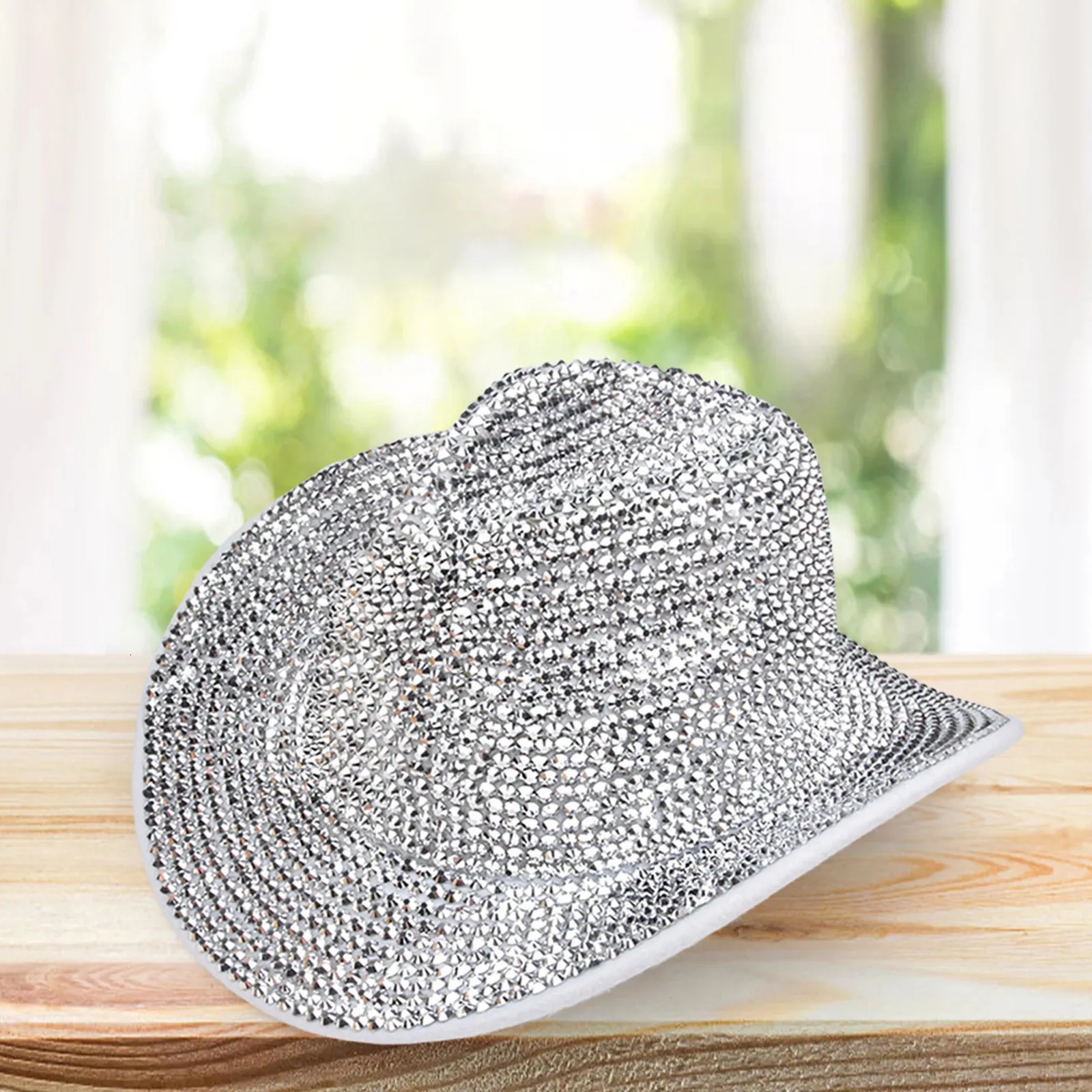 Elegant Rhinestone Cowgirl Custom Made Hats For Women 