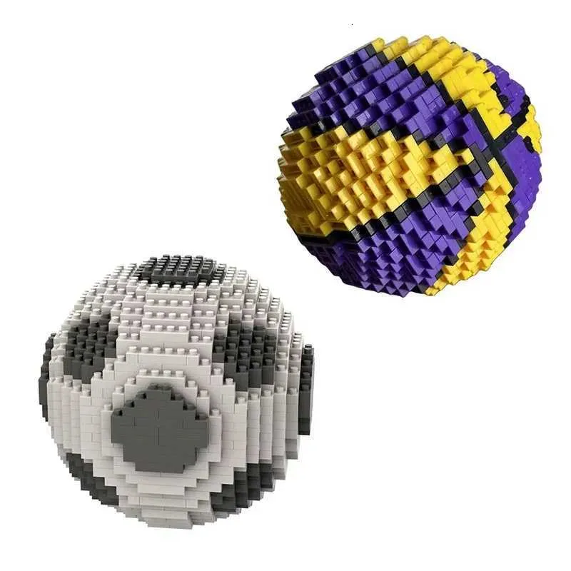 Bloques De Construcción De Baloncesto – Set De 800 Piezas Para Maqueta 3D De Pelota De 9,5 Cm, Actividad STEM Para Niños Y Adultos