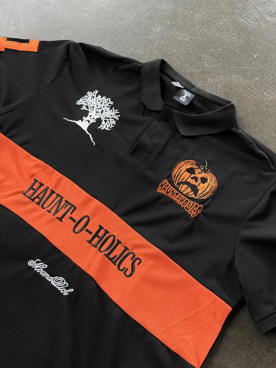Wholesale Haunted Mound Hauntaholics Mens Oversized Pumpkin