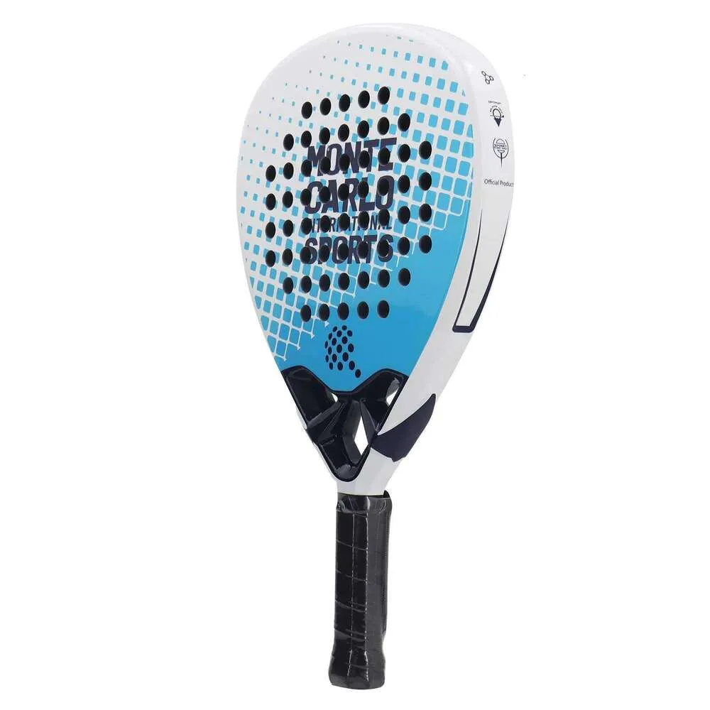 Eva Padel Racket 3K Padel Racket with EVA Memory Flex Foam Core Carbon Fiber Grip Size 4 ...