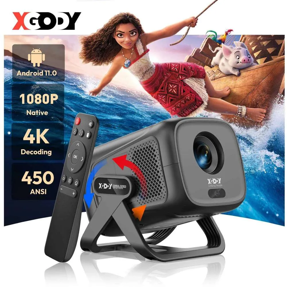 XGODY 4K Projectors Native 1080P Android 11.0 Dual... From Serafina5 ...