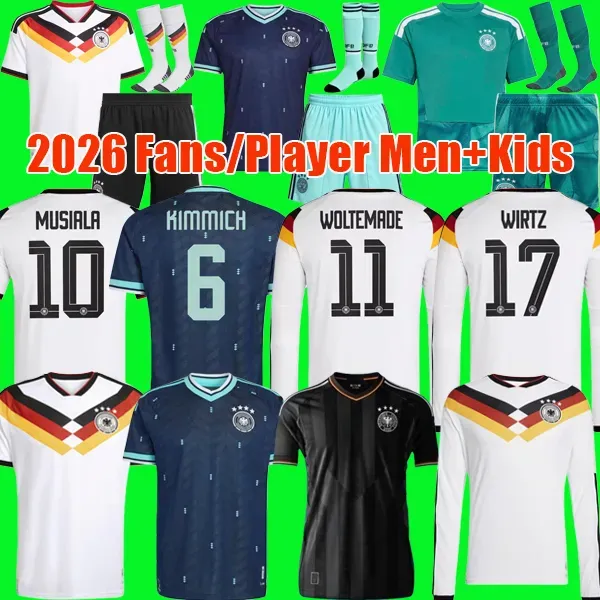 MUSIALA Germany Soccer Jerseys 2026 World Cup Men & From
