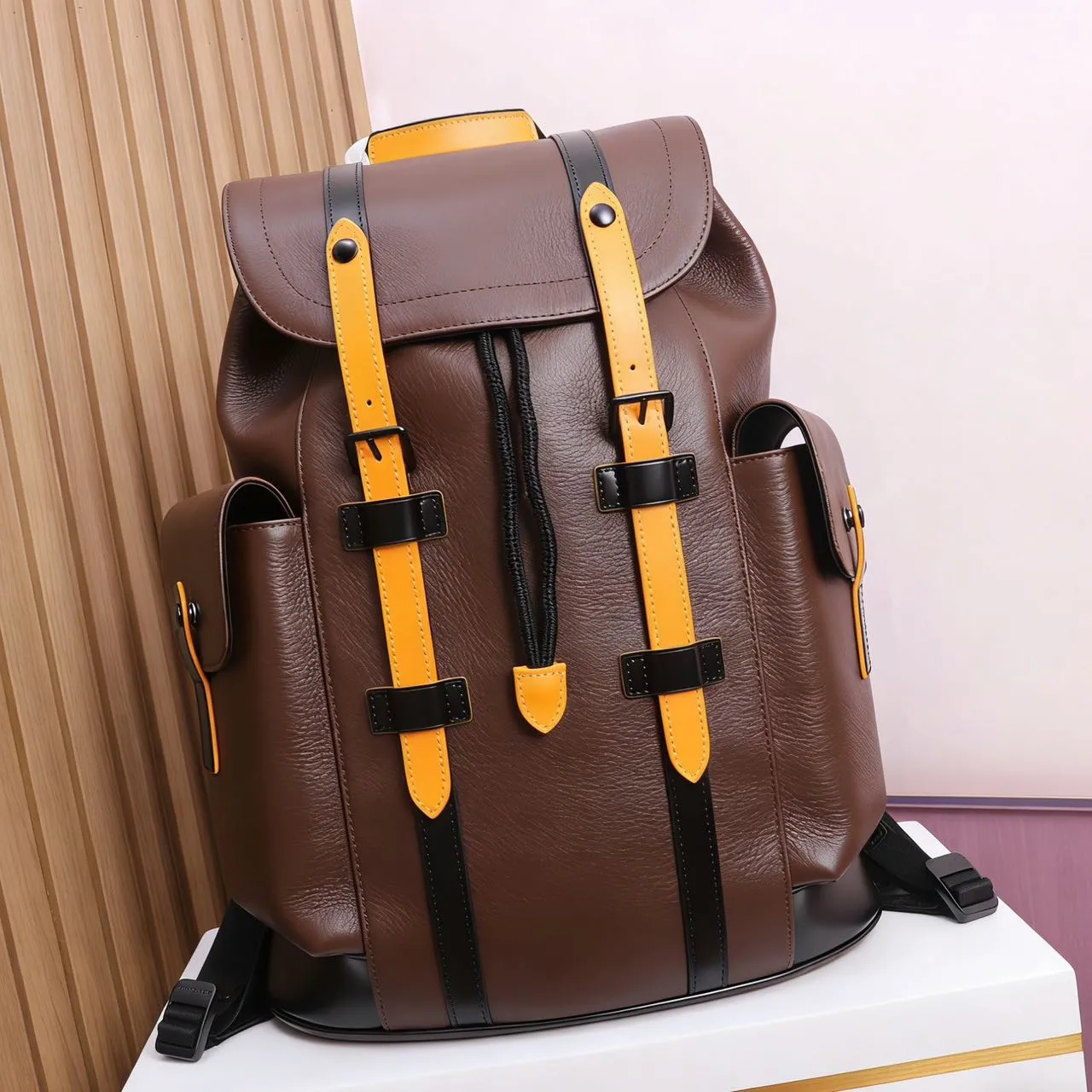Large Designer Rucksack Designer Leather Backpack Large Capacity Travel &... From Moonholder03 ...