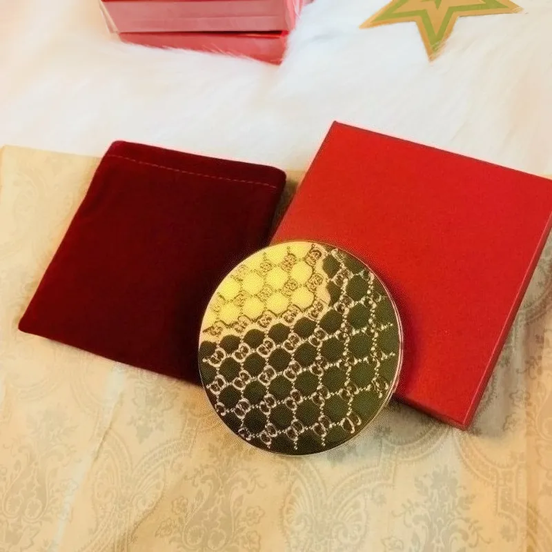 Luxury Letters Hand Gift Compact Mirrors Four Leaf... 