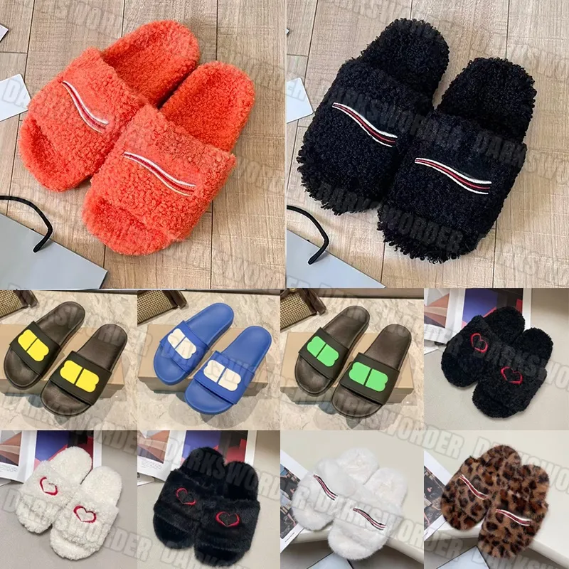 Wool Slides Balenciaslipper Luxury Wool Slides Warm Fur... From Darksworder, $22.12 ...