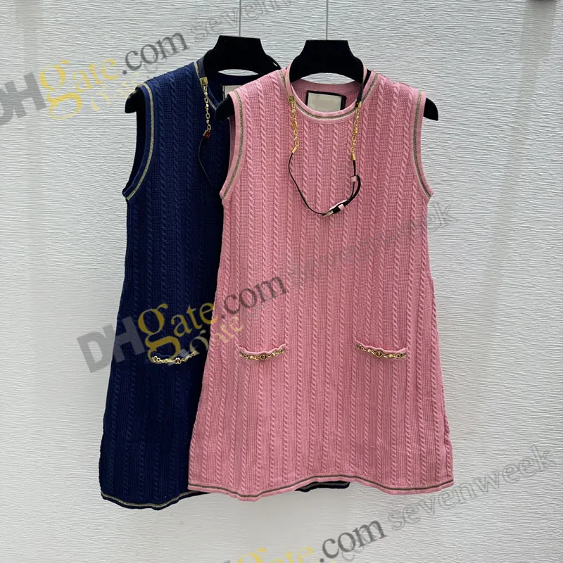 knee length dresses for ladies Casual Going Out Regular Fit Smoky Navy/XL Midi Dresses Sleeveless Wide Straps V-Neck Women Dresses OGLmove main image 0