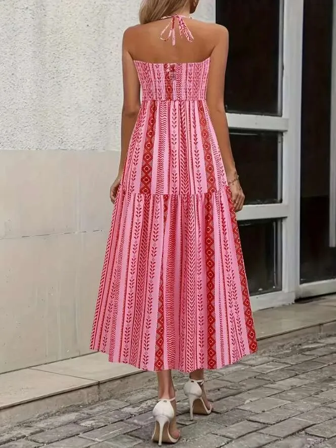knee length tube dress Bohemian Women Sleeveless Knee-Length with Slit and Tie Strap in Spandex from Dhgate Urban Sexy Dresses 8/10 markdowns
