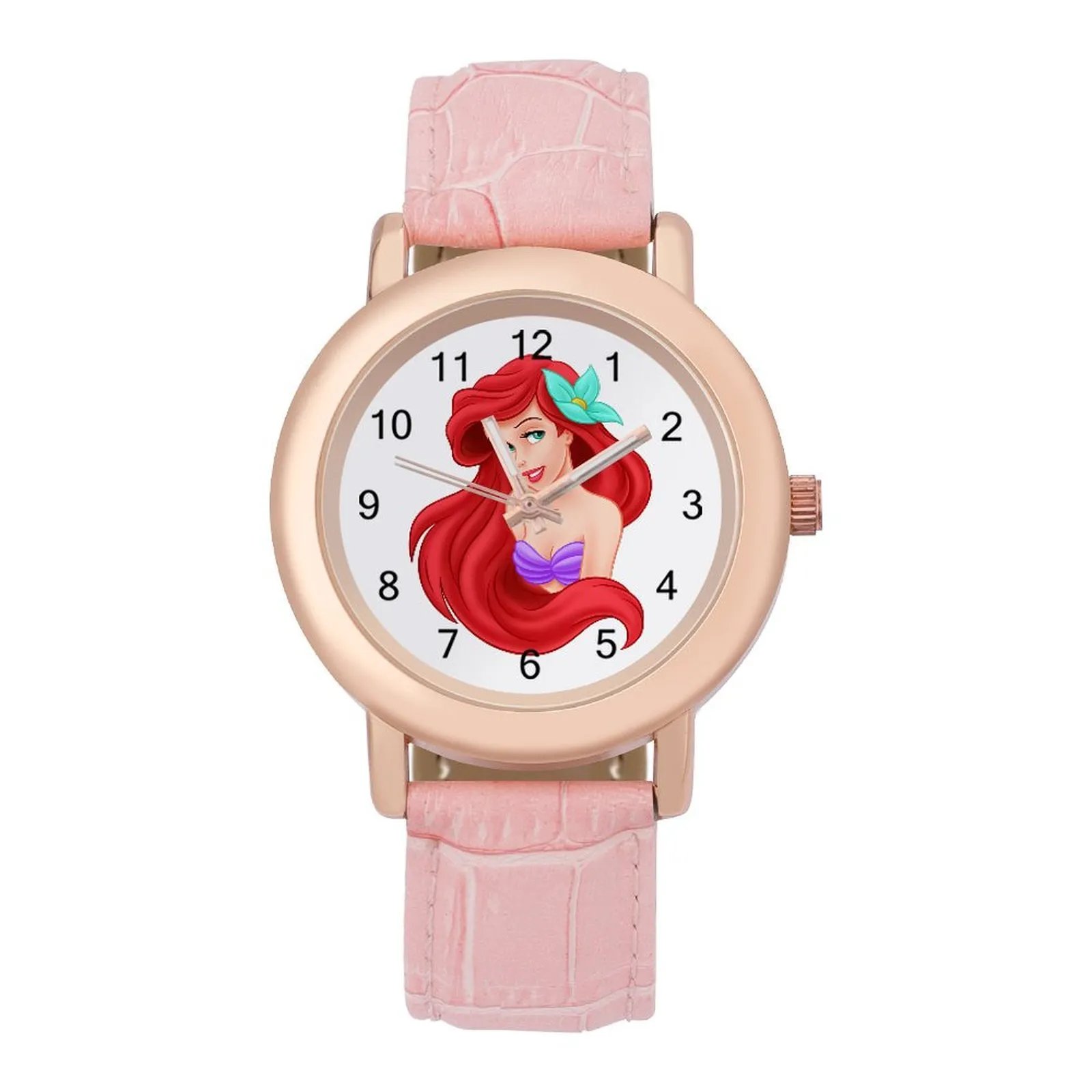 Disney Cartoon Little Mermaid Leather Strap Ariel... From 