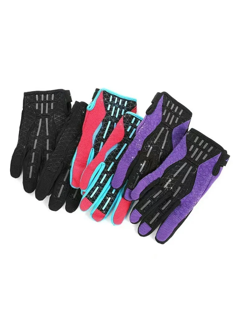 Guanti Da Moto E Equitazione Touch Screen – Traspiranti E Antiscivolo Per BMX, MX, ATV – 4 Stagioni
