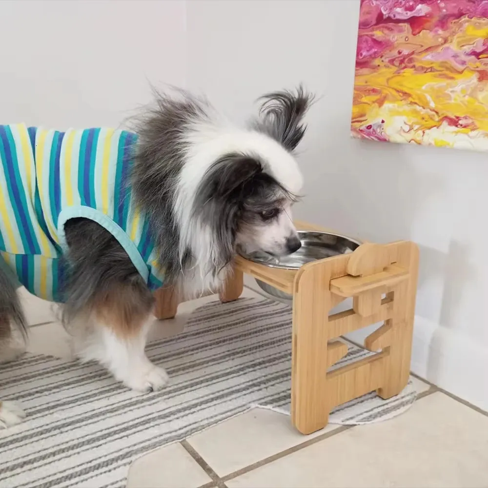 Erhhte Hundenpfe Aus Bambus, Neigbar, Verstellbarer... Von 13,44  |  DHgate