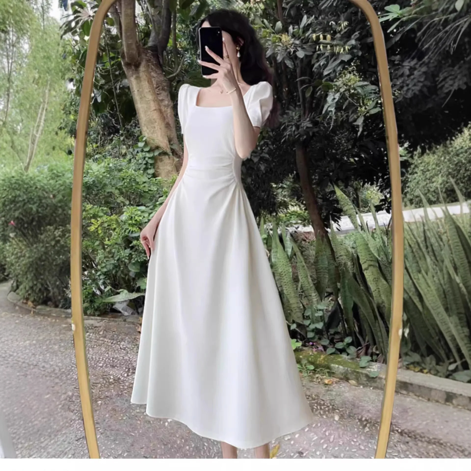 white evening dresses petite Women's White Petite Dresses