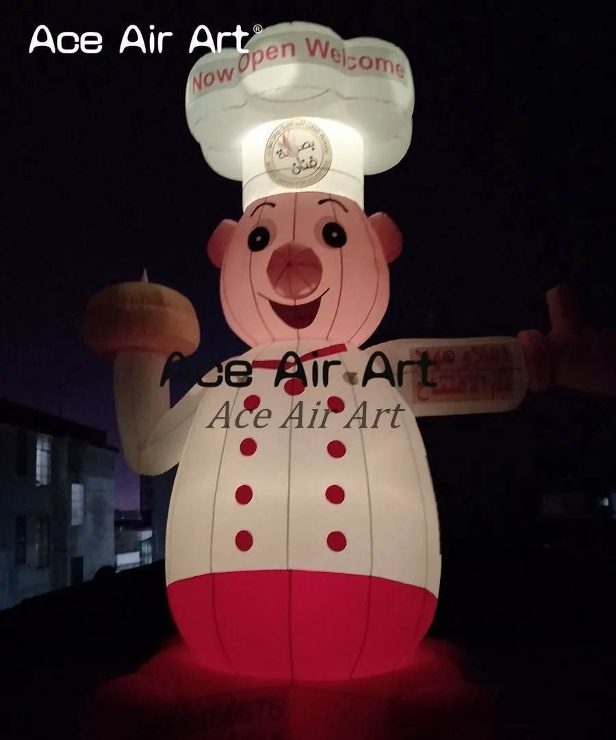 Cookout Inflatables Giant Inflatable Chef Model For Restaurant Standing... From Giant ...