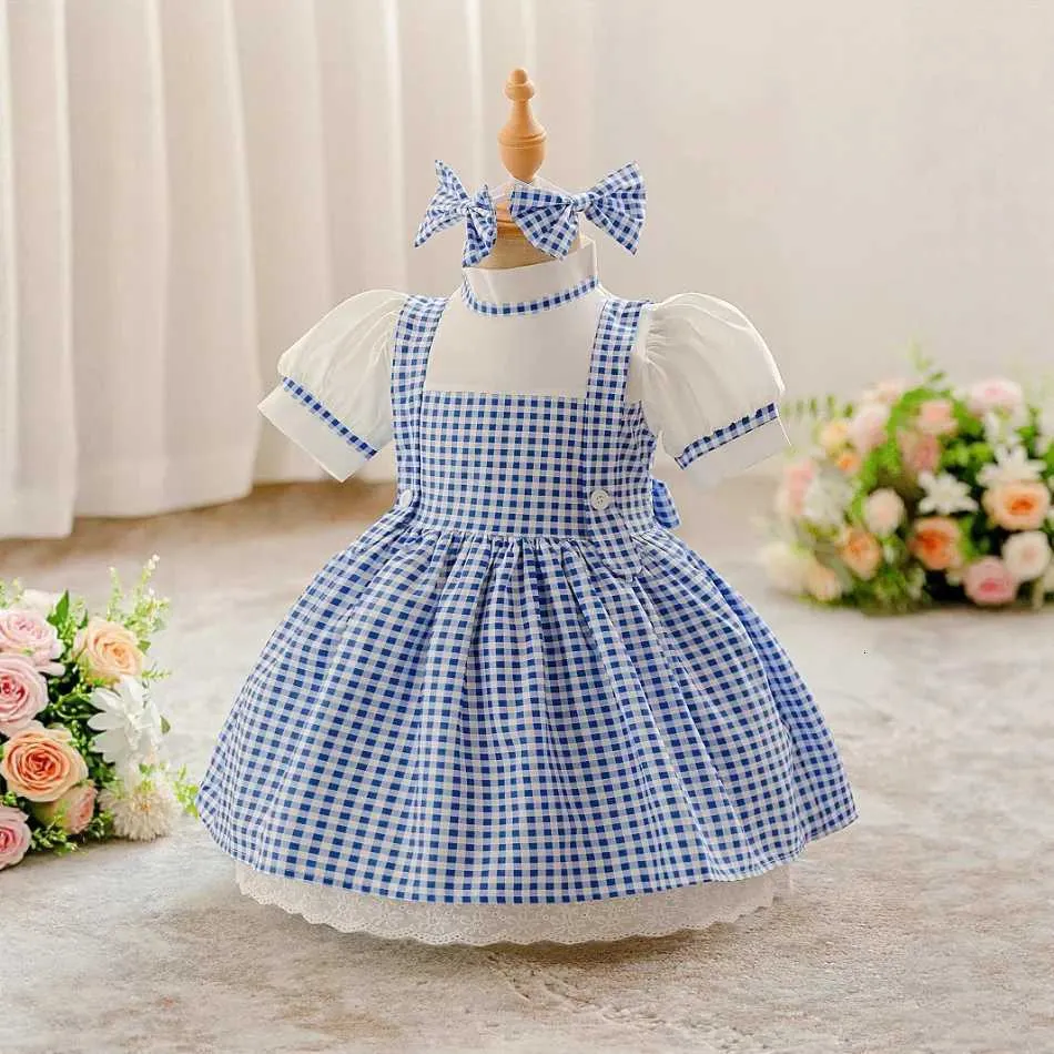 blue plaid dress dorothy Wizard of Oz Baby Costume Casual with O-neck Collar from Dhgate Girl's Dresses This iconic gingham dress