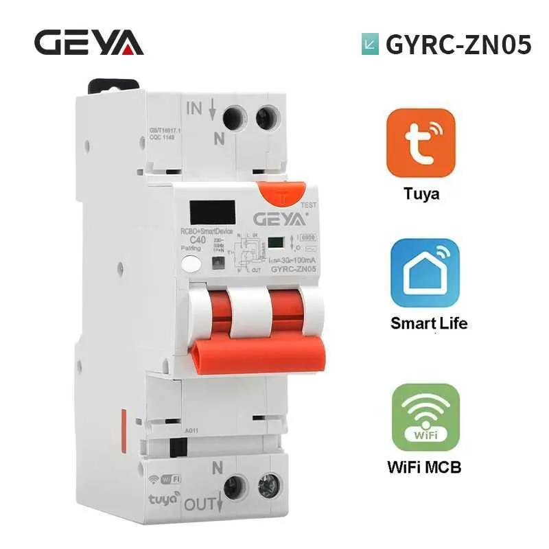 Wi Fi Rcbo TUYA WiFi Smart Circuit Breakers Adjustable RCBO... From Muyang_li1 ...