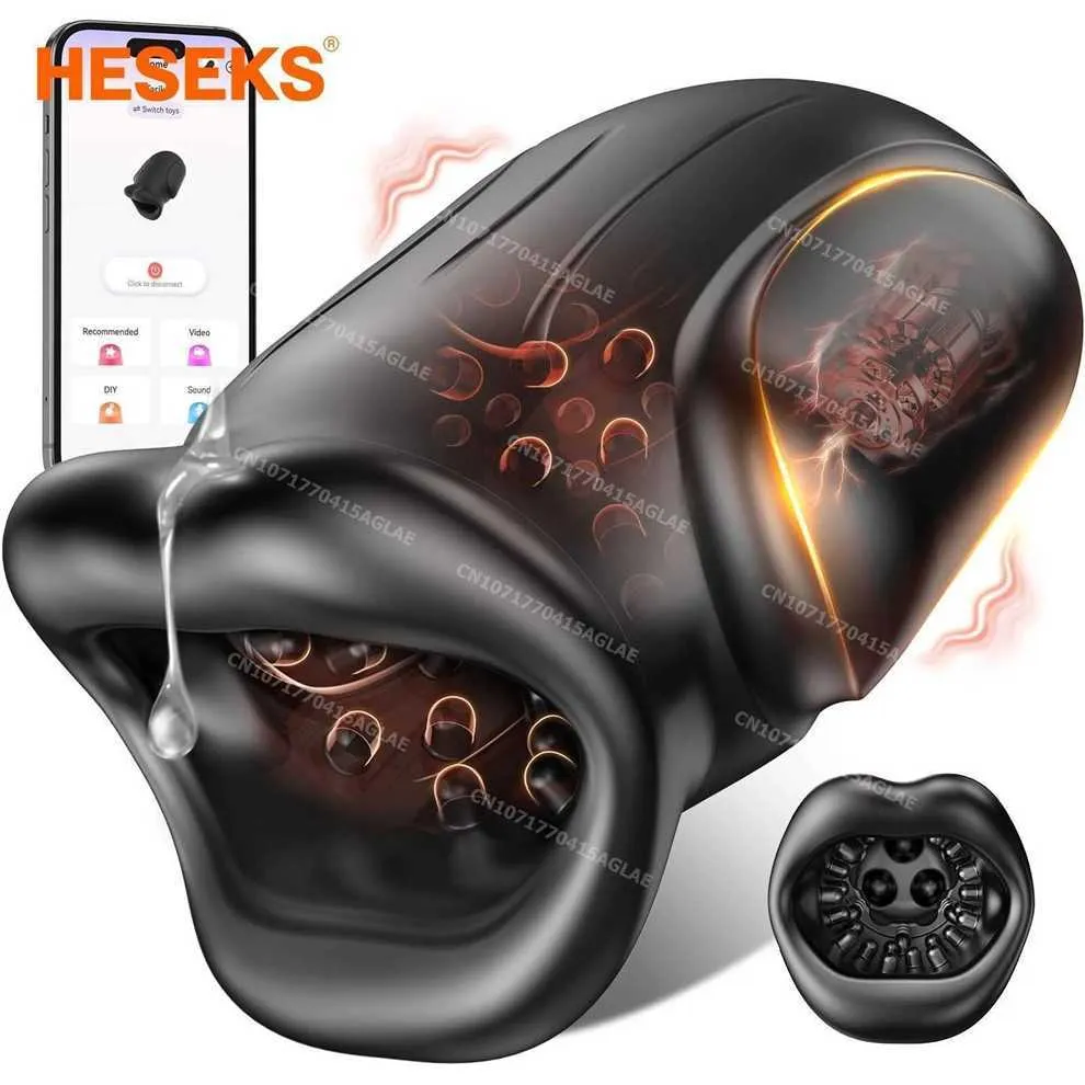 HESEKS APP Mouth Blowjob Male Stroker Trainer Adult... From 18,07  | DHgate