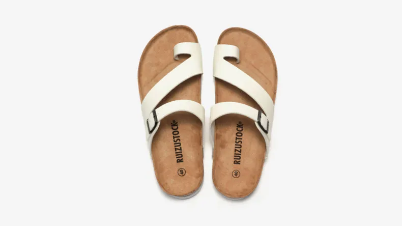 Comfortable Breathable Beach Sandals For Men Retro Casual Slides_voghion.com