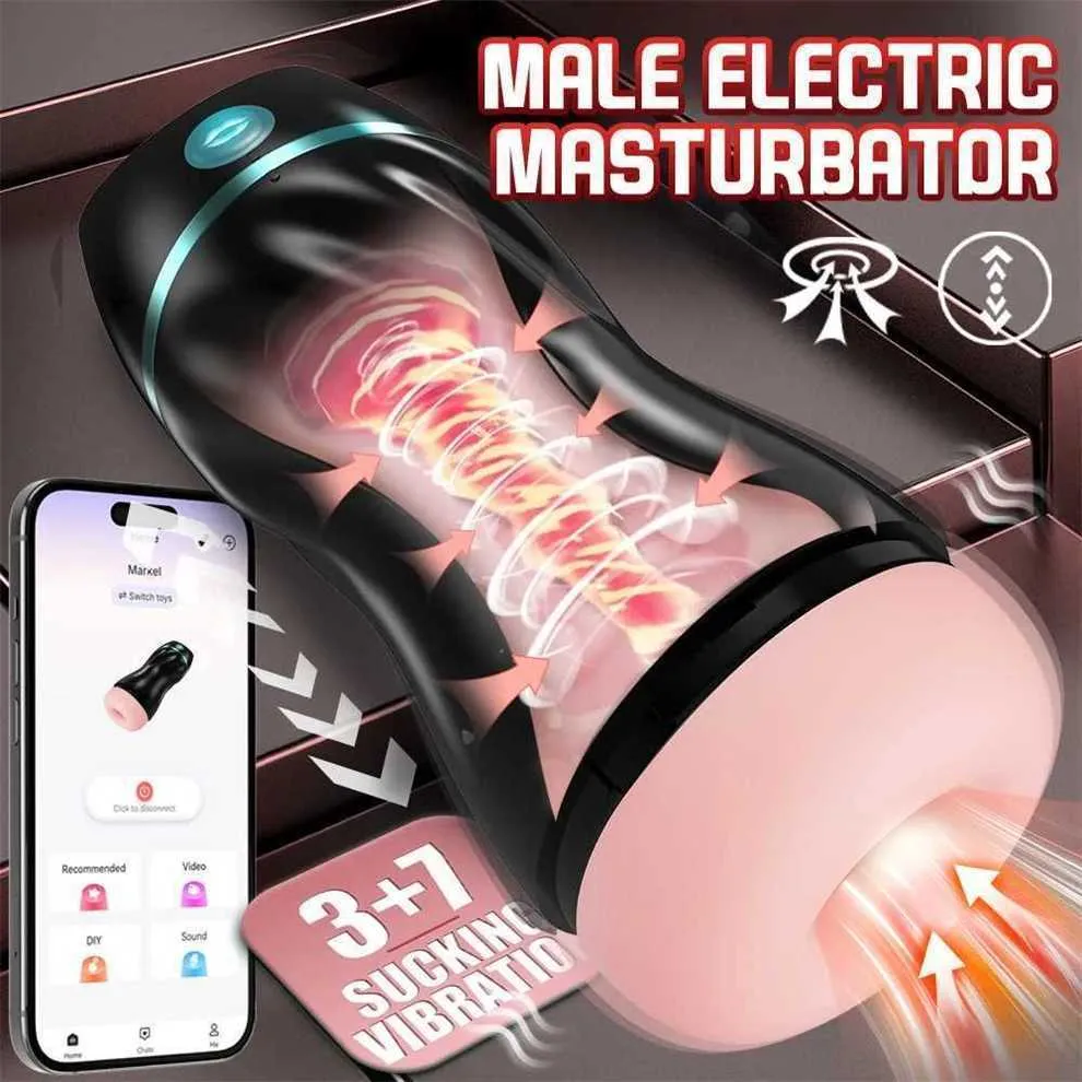 APP Male Masturbation Cup Automatic Sucking Real Oral... From 51,22  |  DHgate