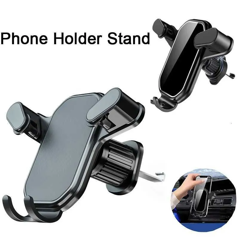 Staffa per telefono cellulare per auto a gravà nel supporto
