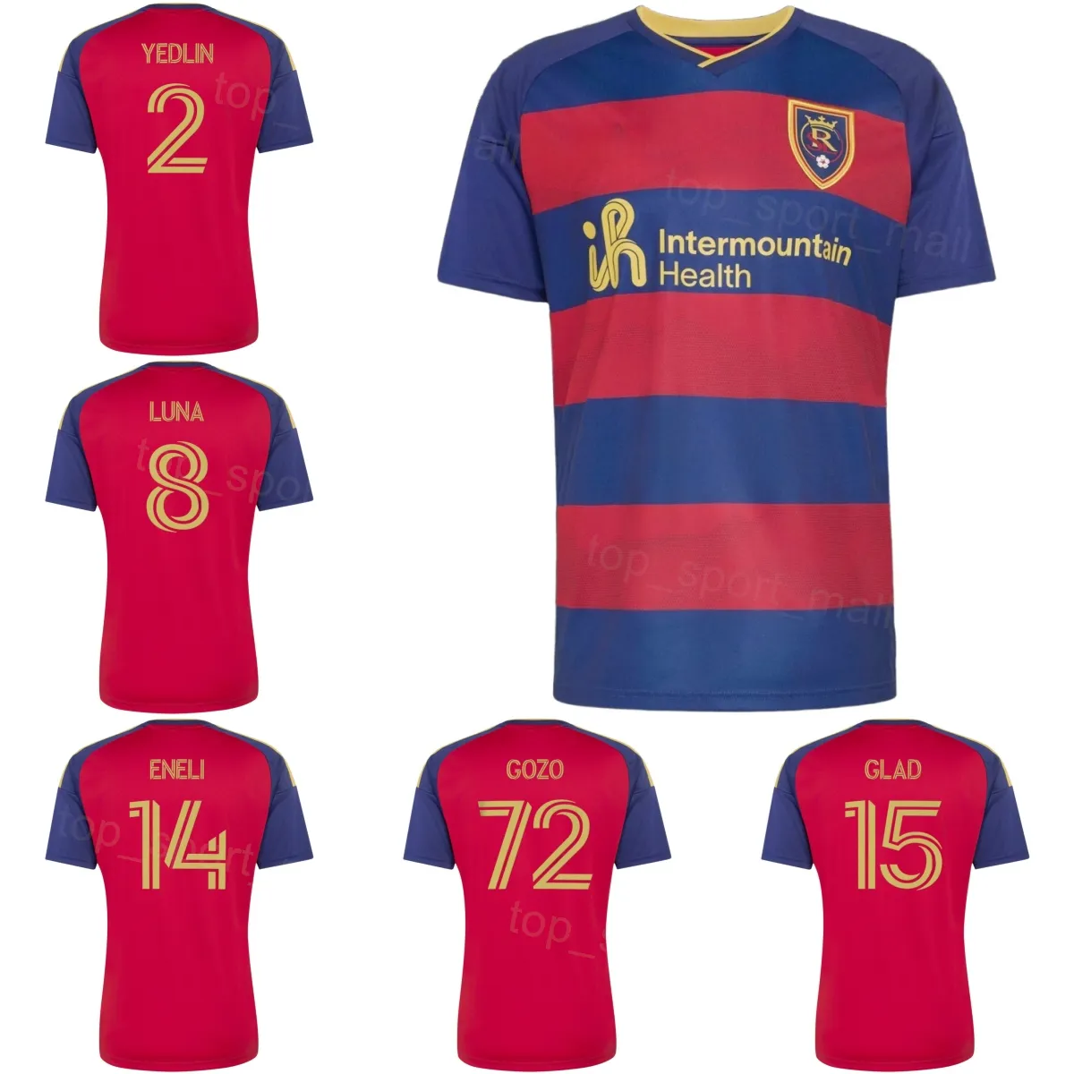 Club Royal Salt Lake Soccer Jerseys Zavier Gozo 72, From