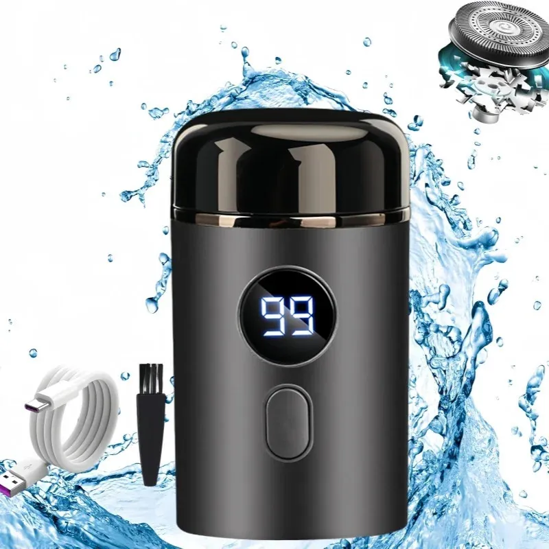 Upgrade Razor Picture Upgrade Electric Razor 18-Blade 3D Micro Float Shaver IPX7 Waterproof ...