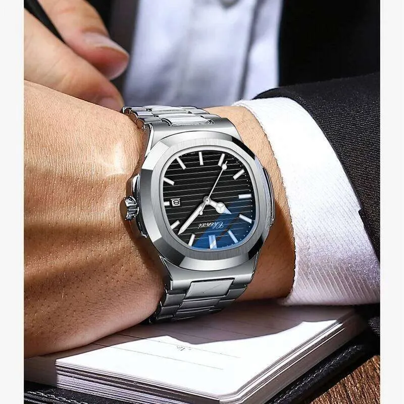 EDIFICE 腕時計　79251202N04S CHENXI 8222 Mens Quartz Silver Watch Simple, From Dh4434129, Rs