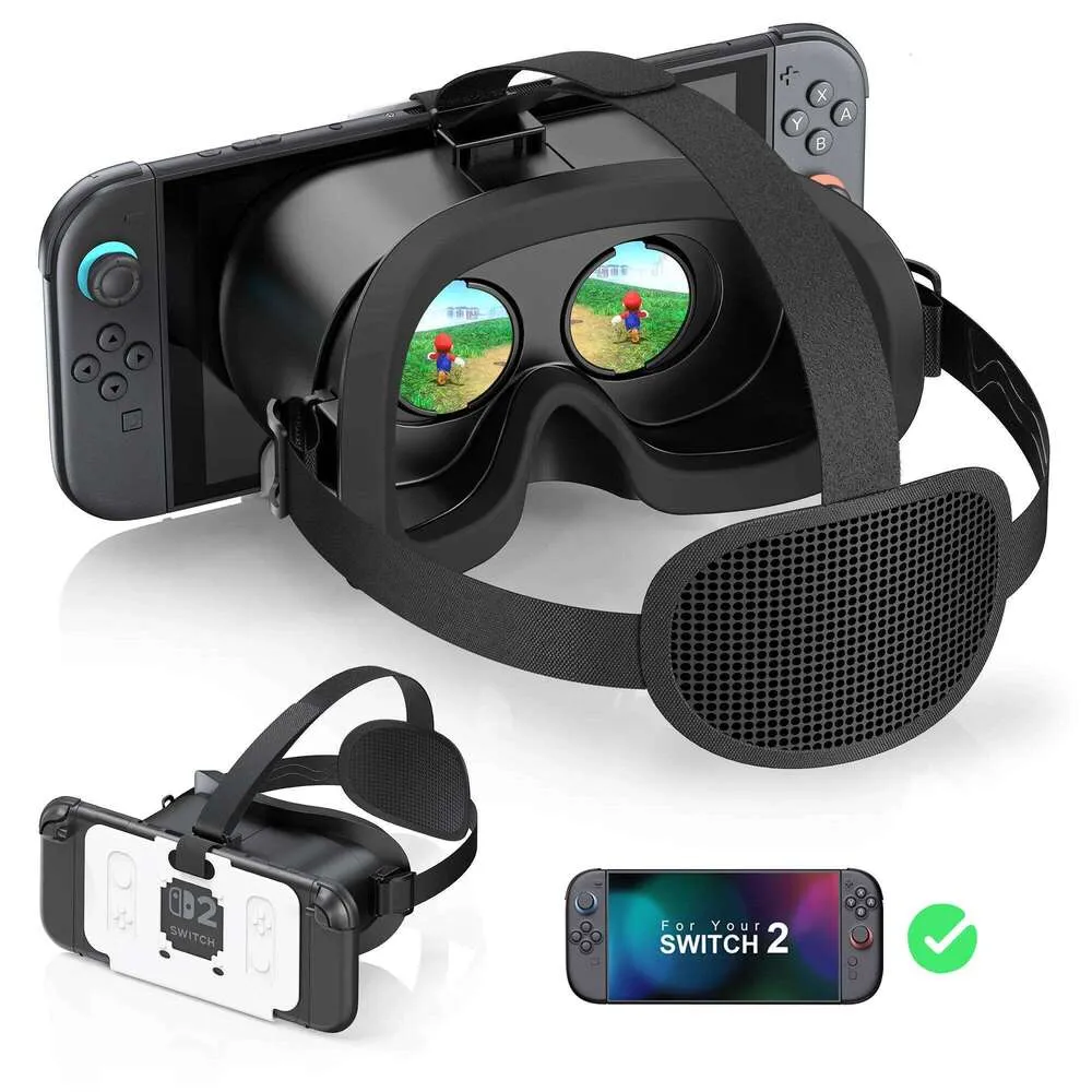 VR Headset for Nintendo Switch 2 Compatible with 3D VR Glasses and ...