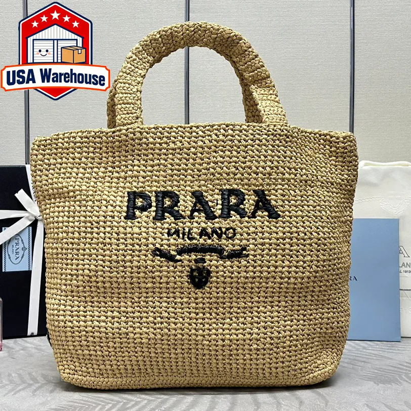 Designer Straw Beach Tote Bag Large Capacity Woven... From Valuable_bag ...