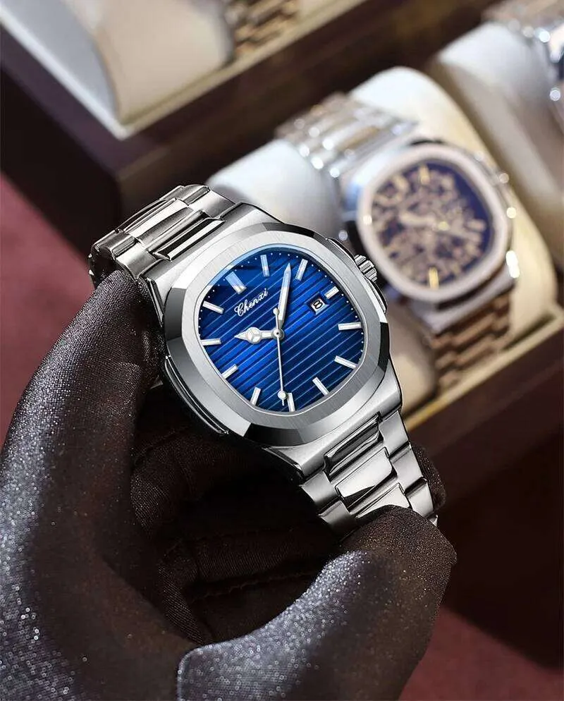 CHENXI 8222 Mens Quartz Silver Watch Simple, From Dh4434129, Rs