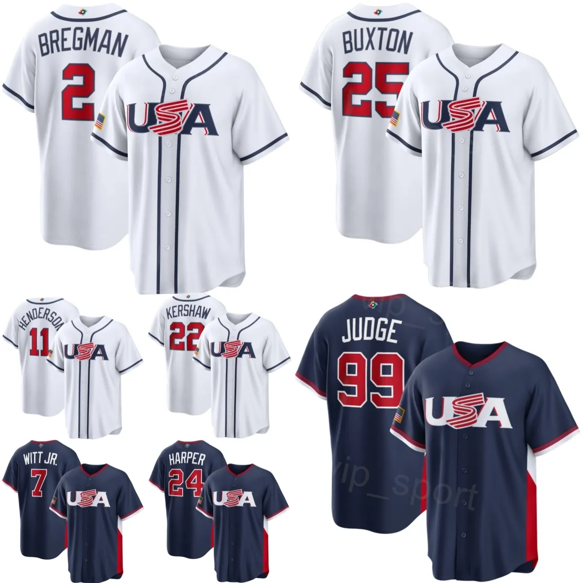 ナショナル 2 アレックス ブレグマン ジャージ 2026 WBC USA ワールド 