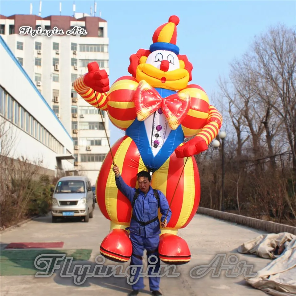 Inflatable Clown Costume Walking Parade Performance Circus Inflatable ...