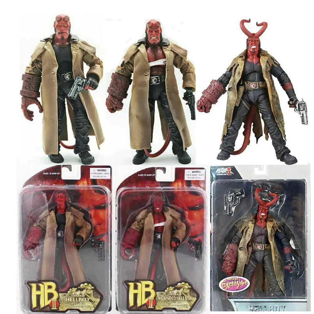 Mezco Studio Hellboy 7 Inç Şekil Anime Trençkot Yi TL215.49
