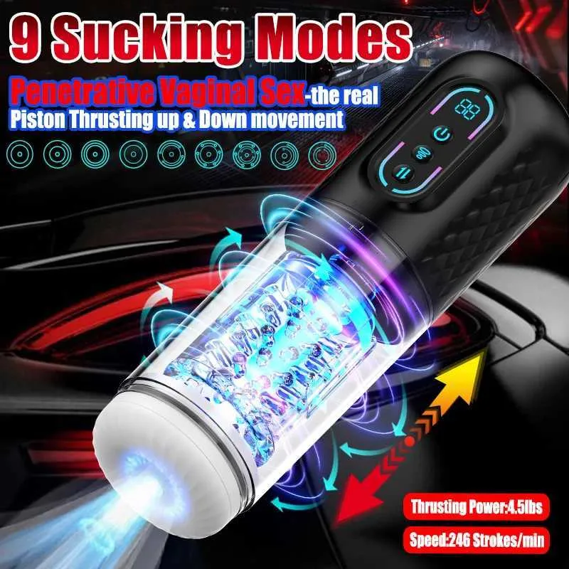 3 In 1 Male Masturbator 9 Frequencies Touch Digital... From 25,82  | DHgate