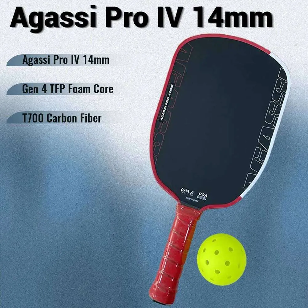 Agassi Pickleball Paddle OEM Gen 4 TFP Foam Core T700 Carbon Fiber