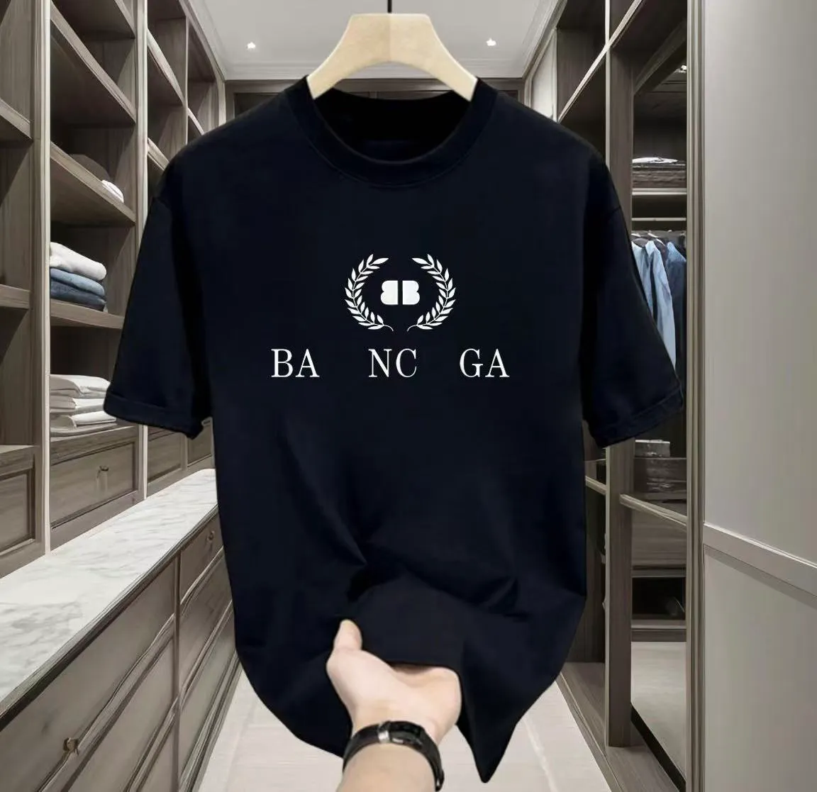 Designer social style T-shirt - Modern fashion brand - Suitable for both men and women - Pure cotton material - Popular high street men's T-shirt - Teenage men's style T-shirt