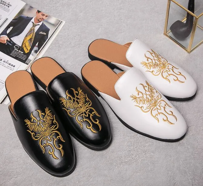 Men's Designer Dress Loafers Leather Slip-On Flat Heel Casual Formal Shoes Men's Designer Dress Loafers Leather Slip-On Flat Heel Casual Formal Shoes