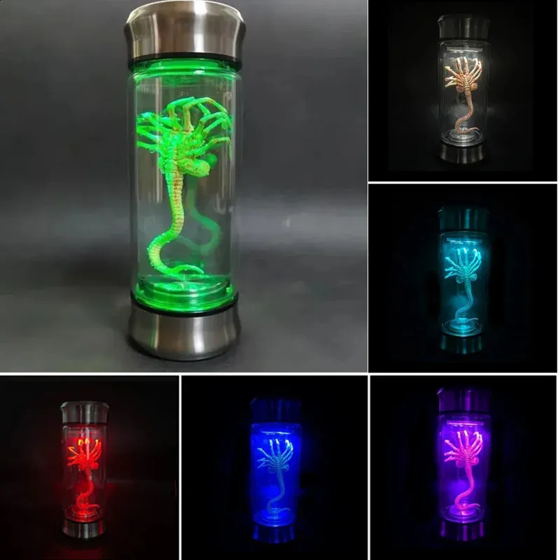 Alien Glow Jar Xenomorph Specimen Facehugger Embryo Glass Jar Movie ...