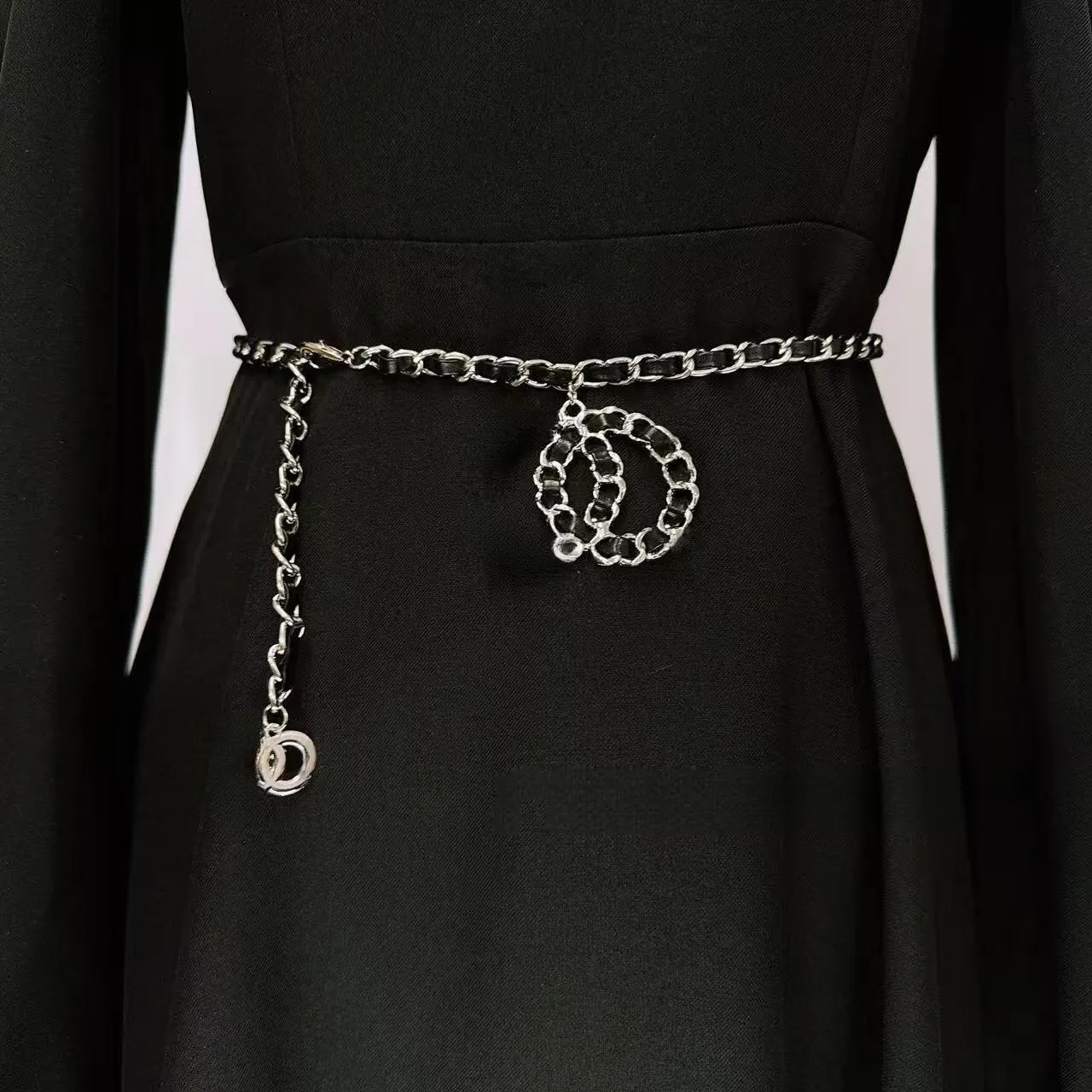 Cc Belt Retro Gold Letter Waist Chain... From 14,47 € | DHgate display picture 1