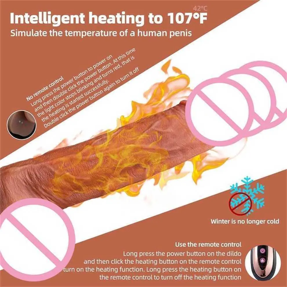 Realistic Vibrator Heating Telescopic Dick Butt Plug... From 23,71 | DHgate Realistic Vibrator Heating Telescopic Dick Butt Plug... From 23,71 | DHgate