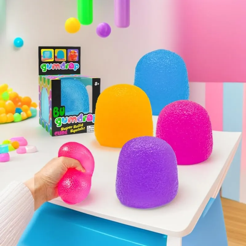 Schylling NeeDoh - Gumdrop - Soft Sensory Fidget Toy - Collectible Stress Balls