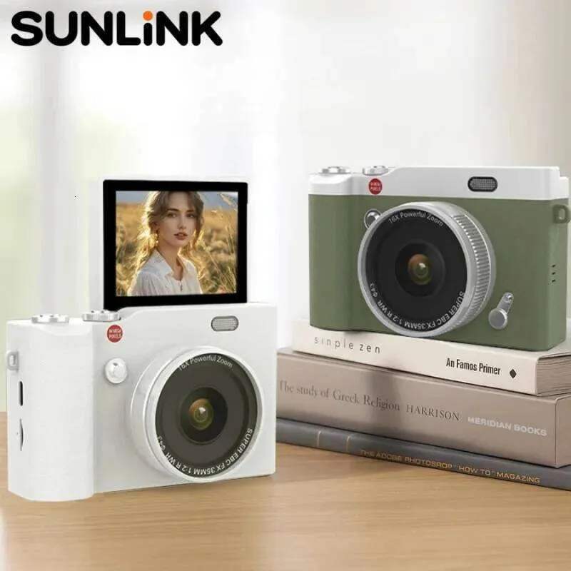 Singer Point Camera Digital Flip Screen Point & Shoot Camera with SLR Viewfinder for ...