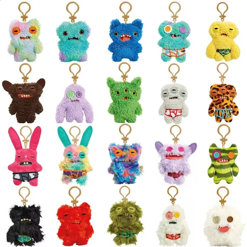 Soft Plush Fuggler Fluffy Bunny Keychain With Cute... From Deng08, $13. ...