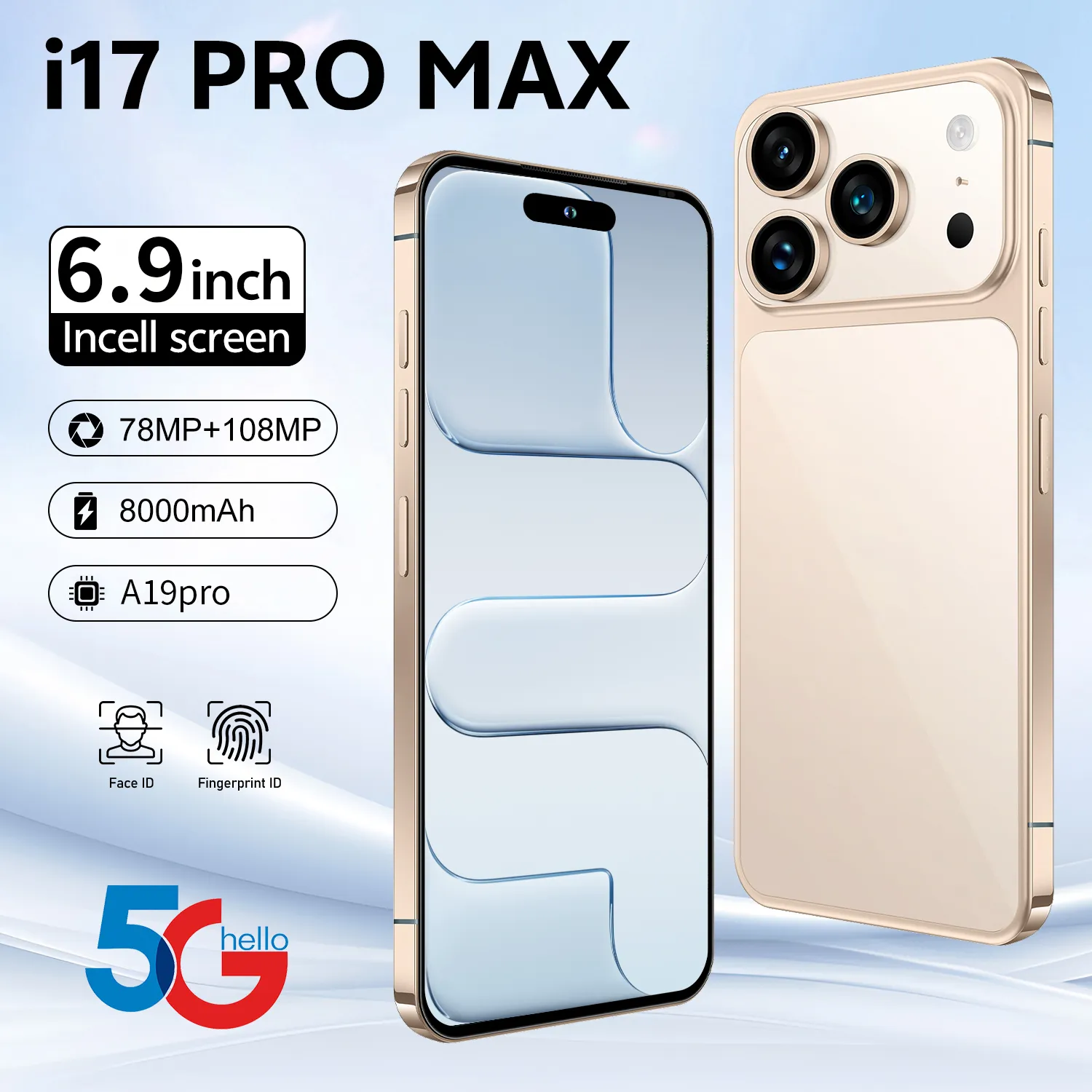 Brand Original 7.3 Inch Smartphone   Large Immersive... 