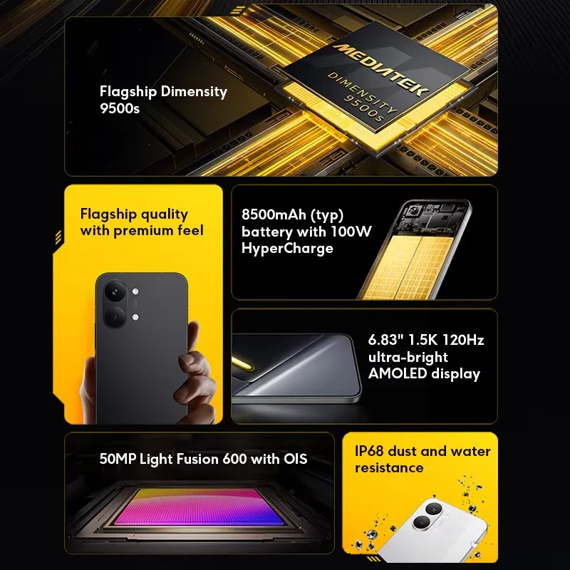POCO X8 Pro Max Smartphone - Baterai Besar