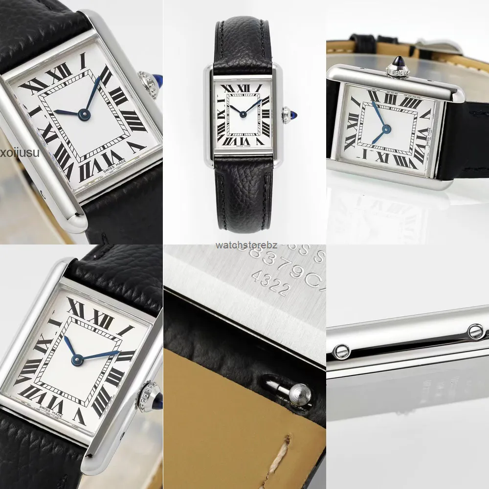 I9Y8 Luxury Womens Tank Watches - Quartz Movement, Leather Strap ...
