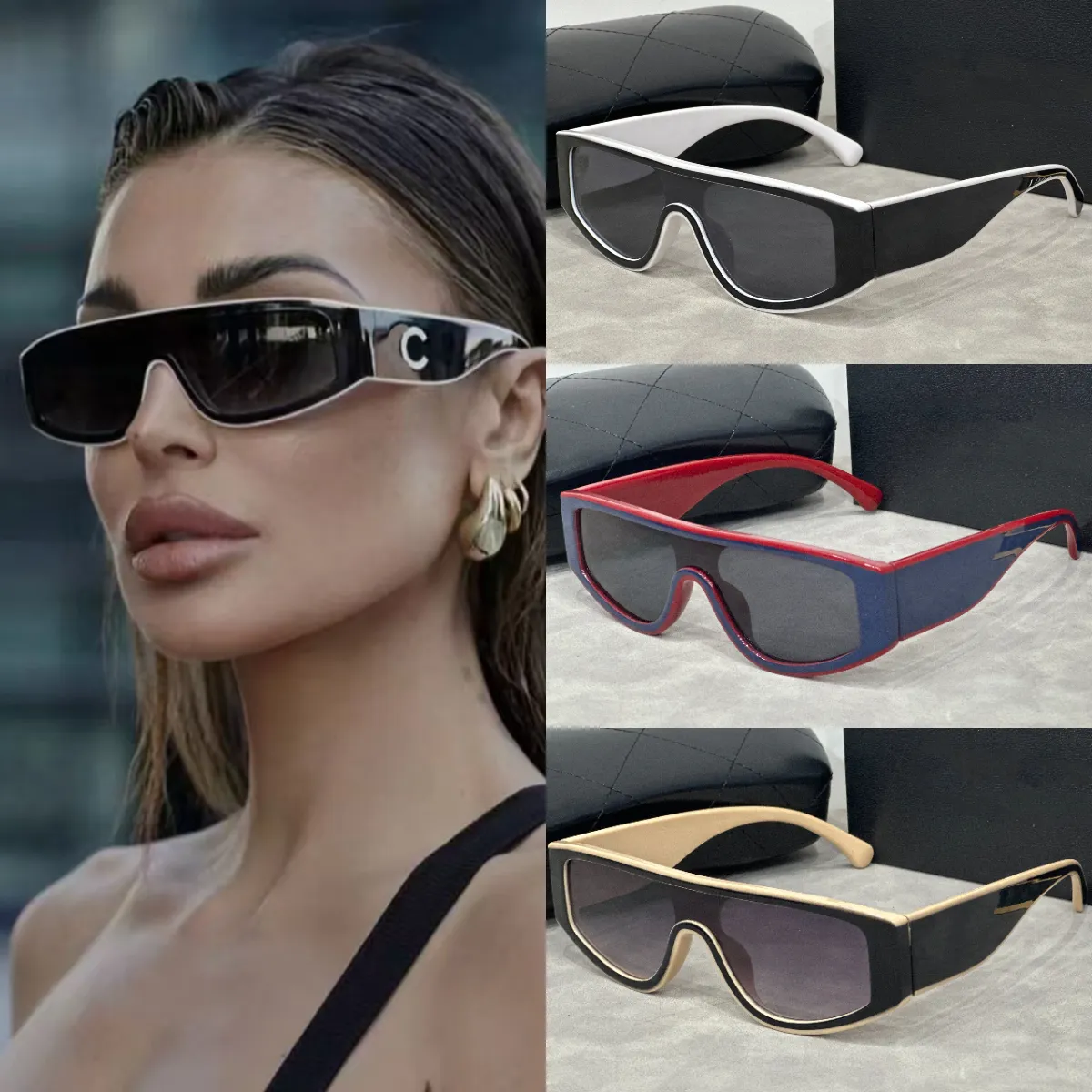 Designer Full Frame Cat Eye 2000s Sunglasses For... From 