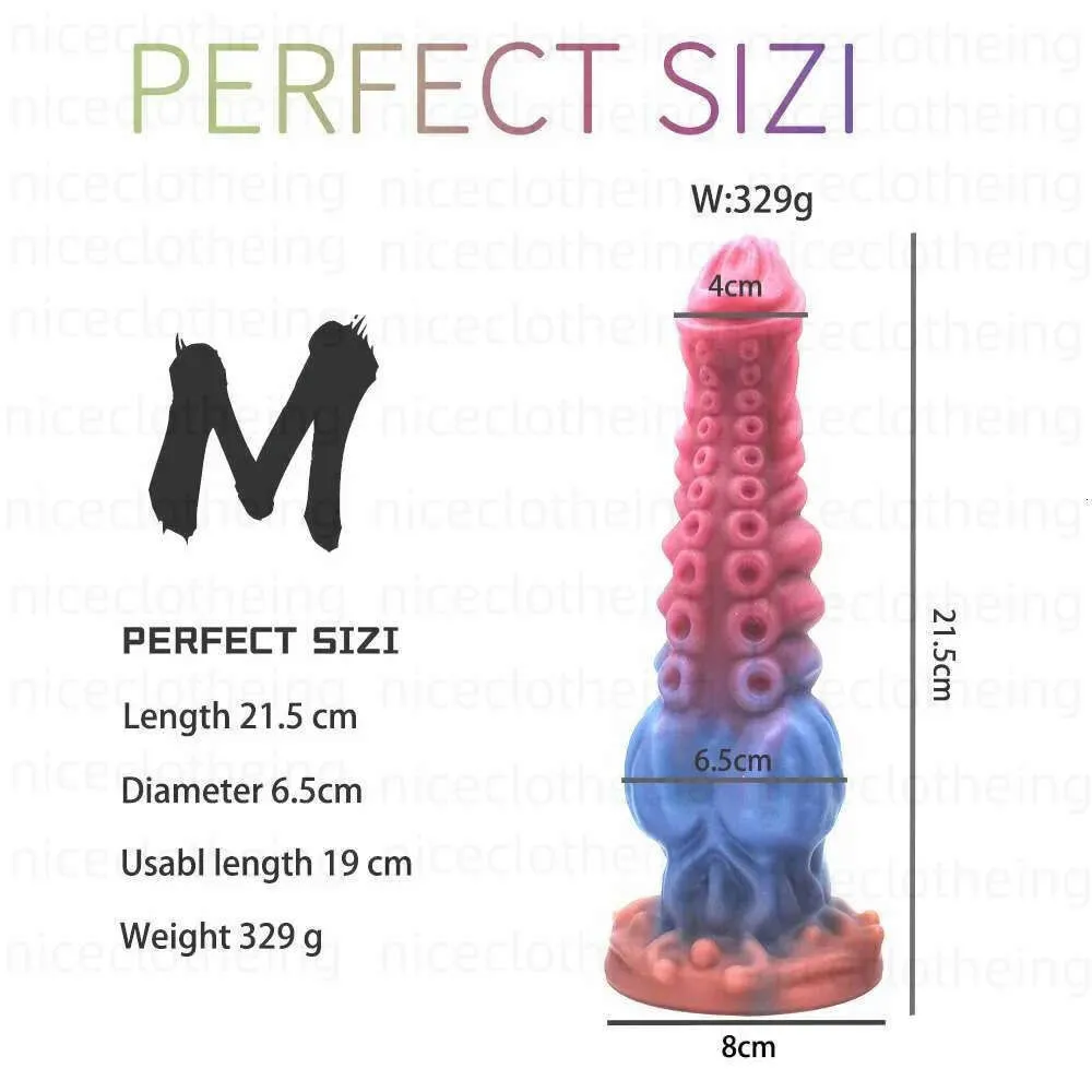 S/M/L Tentacle Anal Thick Silicone Monster Huge Penis... From 11,34 €