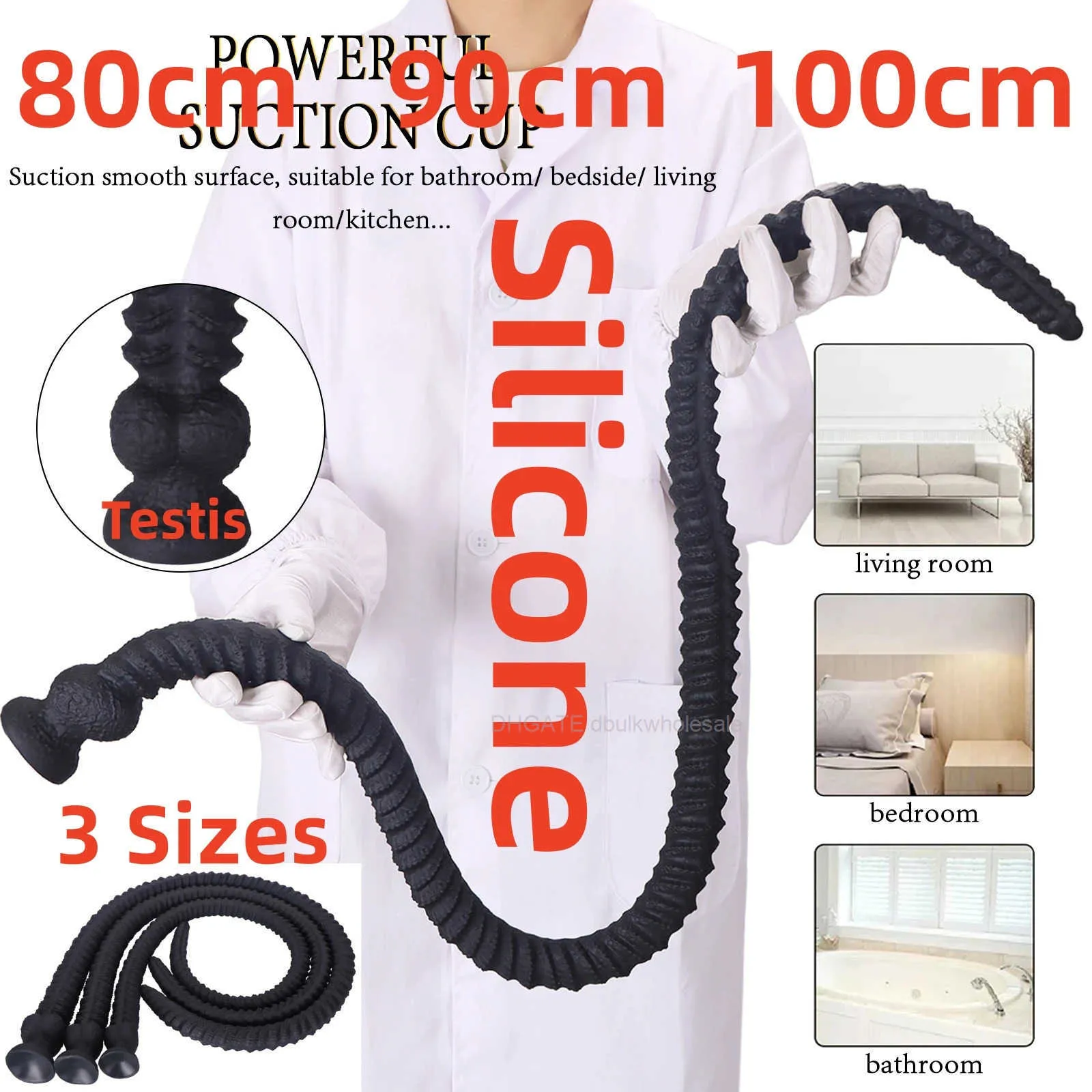 1m Long Rebar Anal Plug Dildo Thread Anal Whip Male... From 20,16 €