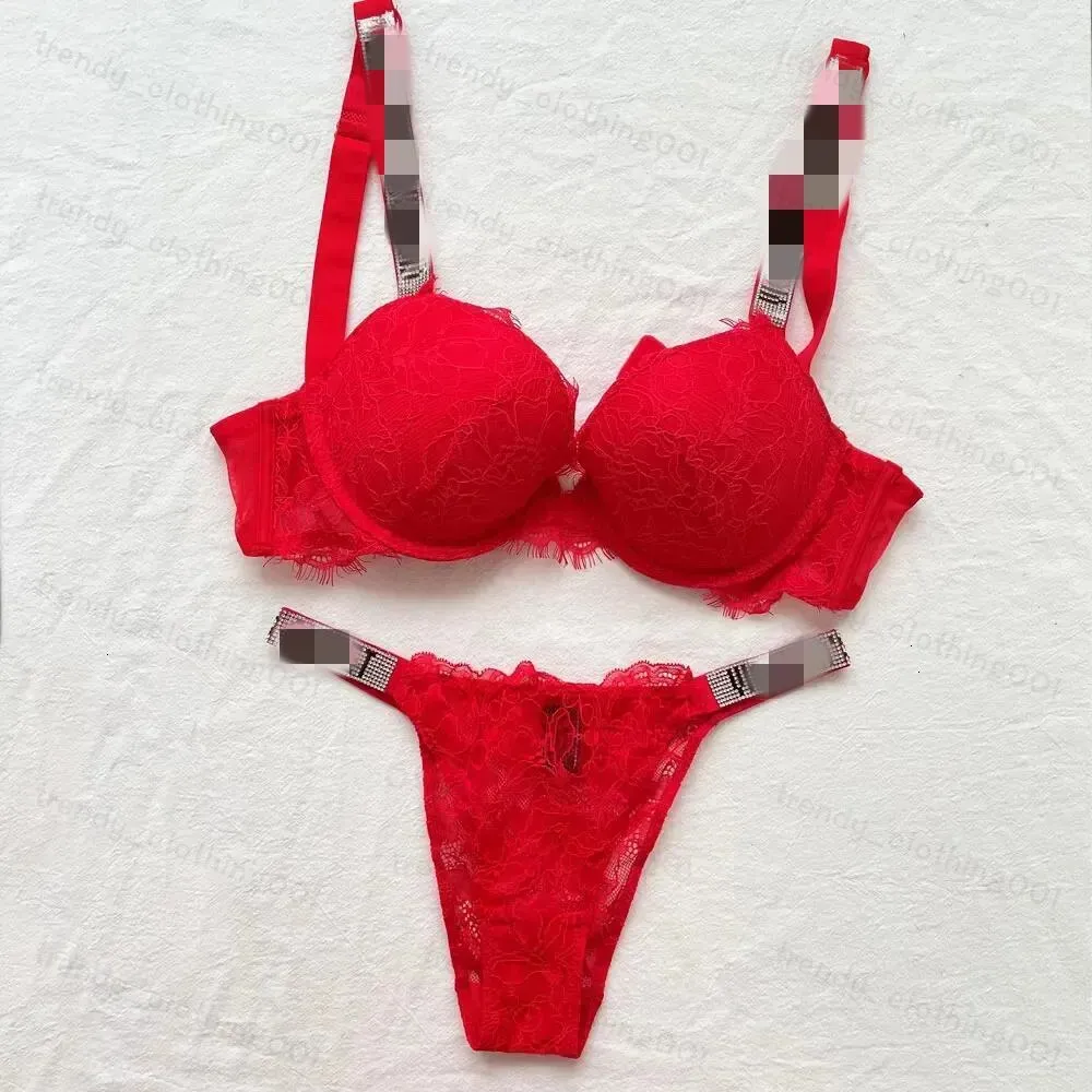 Push Up Bra with Rhinestone Shoulder Straps, Nylon Material, Band Size ...